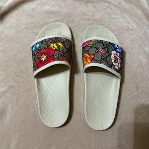 Gucci Floral Slides